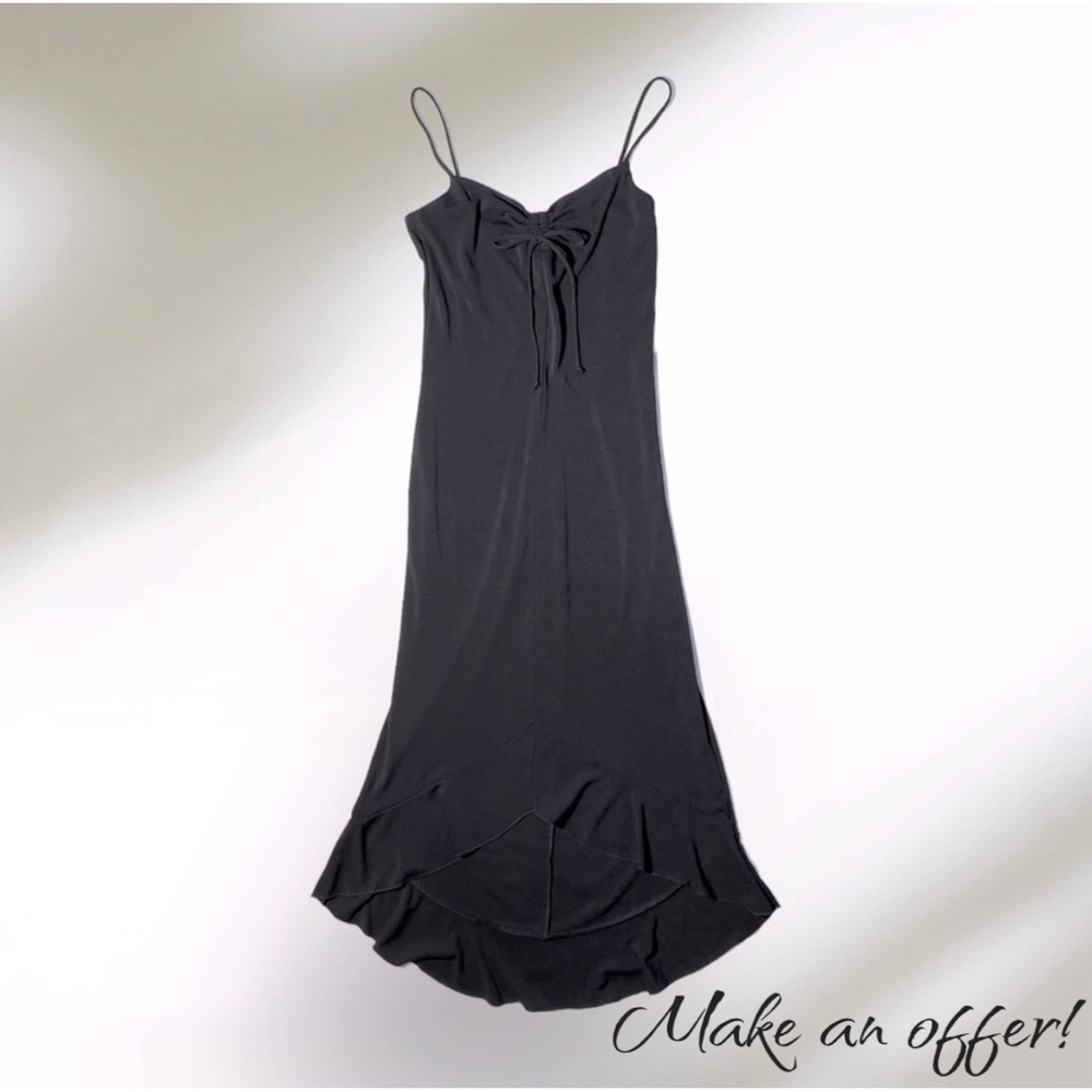 Byer Too! Maxi Long Black Dress